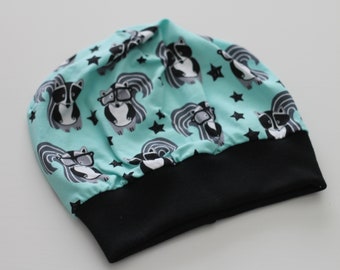 Beanie children's hat mint black badger / hat for kids / children's hat / gift / souvenir