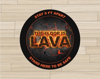 The Floor Is Lava Etsy - roblox lava decal