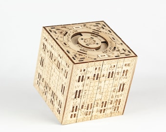 Puzzle Box Scriptum Cube KIT DIY Enigma box