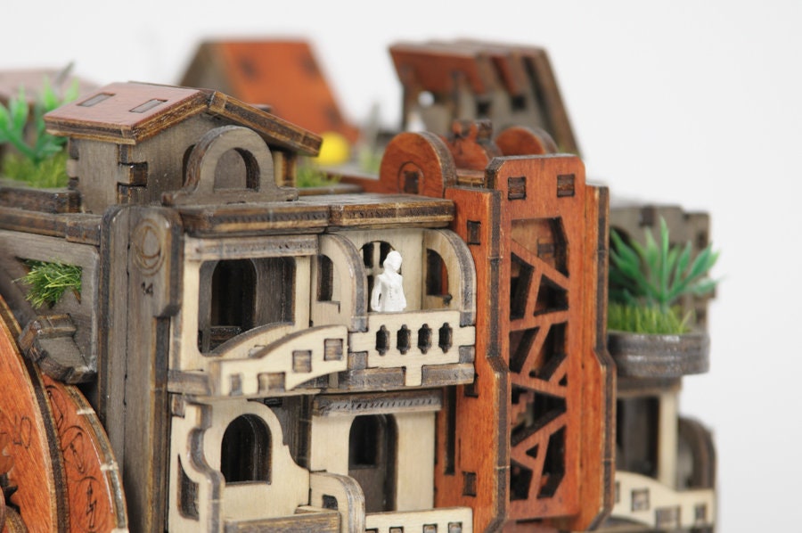 KIT Puzzle Box Architecto NKD PUZZLE to Assemble Yourself Etsy