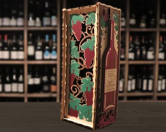 Enigmatic OenoLogic Screen Printed Wine Box