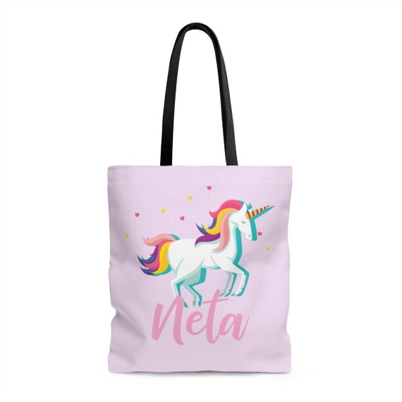 unicorn beach bag