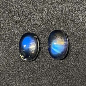 7CT, Flashy Rainbow moonstone ,Good quality,Oval shaped Rainbow Moonstone Cabochon lot ,Loose moonstone gemstone for jewelry