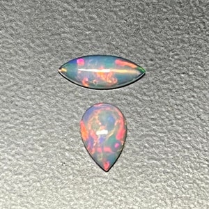 3.9CT,100% natural, Welo opal, Ethiopian Opal Cabochon, Multifire opal,White Opal, Opal Cabochon for Jewelry..