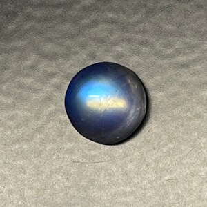 4.7CT, 9.8x6.7MM, Flashy Rainbow moonstone cabochon,AAA quality, Round shape Rainbow Moonstone Cabochon,Loose moonstone gemstone for jewelry