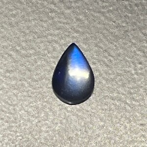 2.9CT,11.4x8x4.8MM, Flashy Rainbow moonstone ,AAA quality, Pear shape Rainbow Moonstone Cabochon ,Loose moonstone gemstone for jewelry
