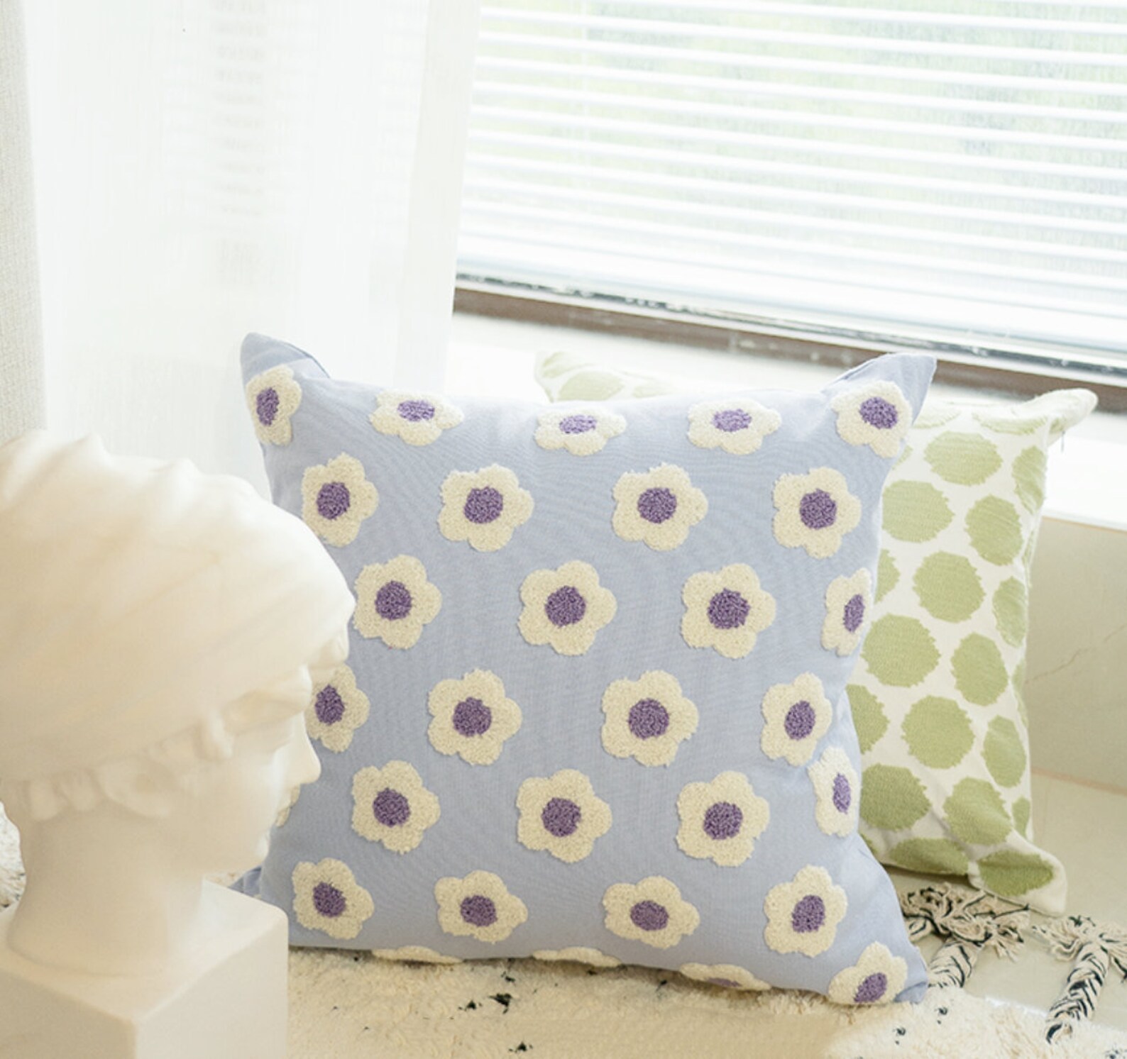 Pink Flower Pillow/pink Floral Pillow Cover/lovely Throw Etsy