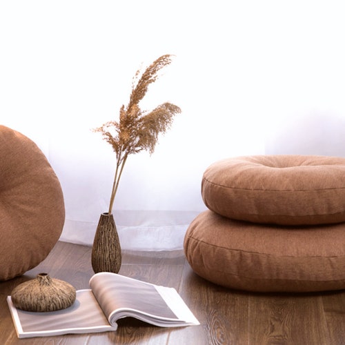 Washable Japanese Floor Cushion/floor Seating Sofa/decorative Etsy