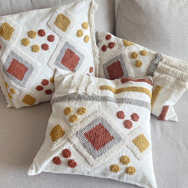 Orange Throw Pillow Etsy