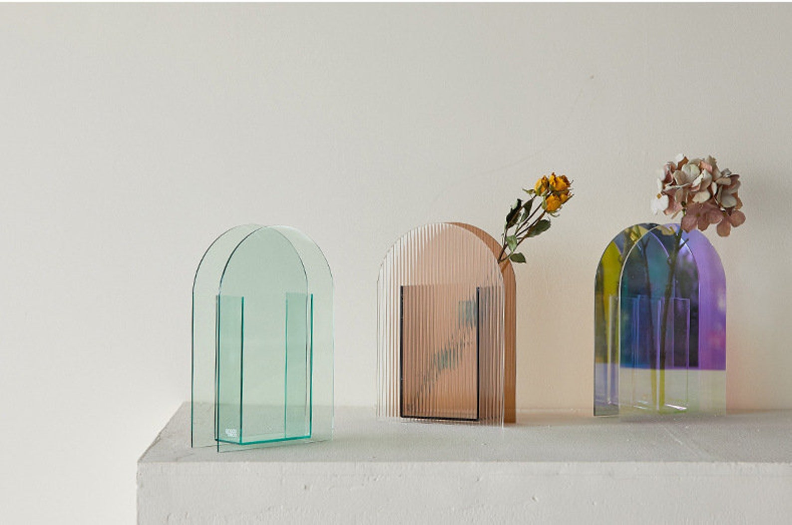 Decorative Abstract Acrylic Vases/ Colorful Vases Home Decor Etsy