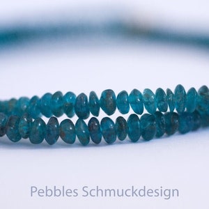 PURE Necklace noble apatite dark blue 925 image 3