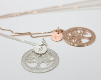 Tree of Dreams, Tree of Dreams, Gepersonaliseerd, Wensbriefplaat, Ketting 925 Zilver