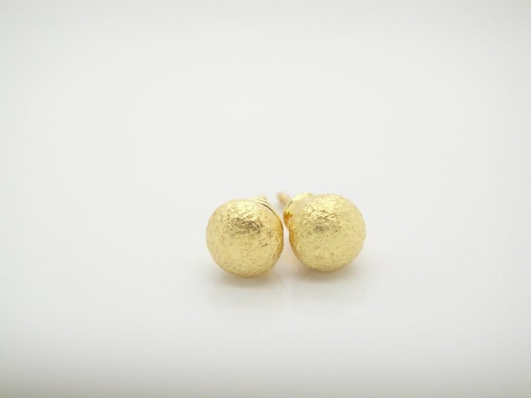 Pebbles Point 925 Silver Gold Plated Etsy