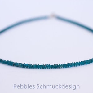 PURE Necklace noble apatite dark blue 925 image 4