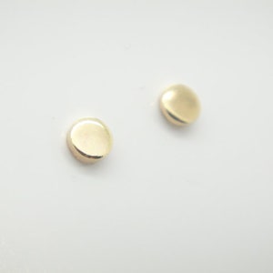 Gold Ohrring 4mm Ohrstecker 333er Gold 8k oder auch Rosegold Bild 3