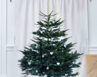 Albero Di Natale Da Muro Ikea.Tessuto Ikea Etsy