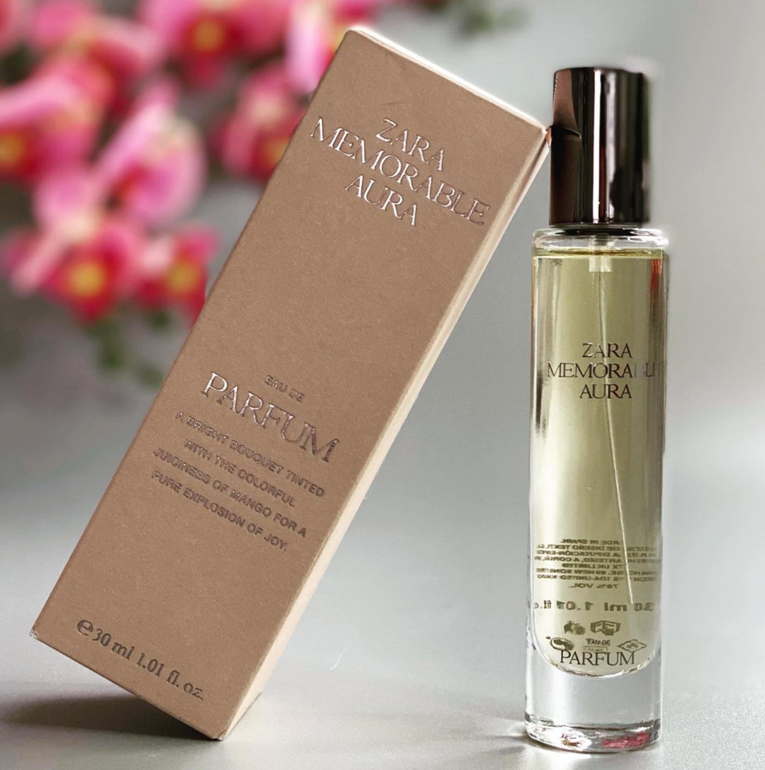 ZARA Memorable Aura Eau De Parfum EDP Fragrance Travel Size Etsy
