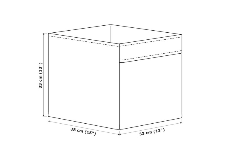 2 X IKEA DRÖNA Drona Dark Blue Storage Box Boxes for Kallax Etsy