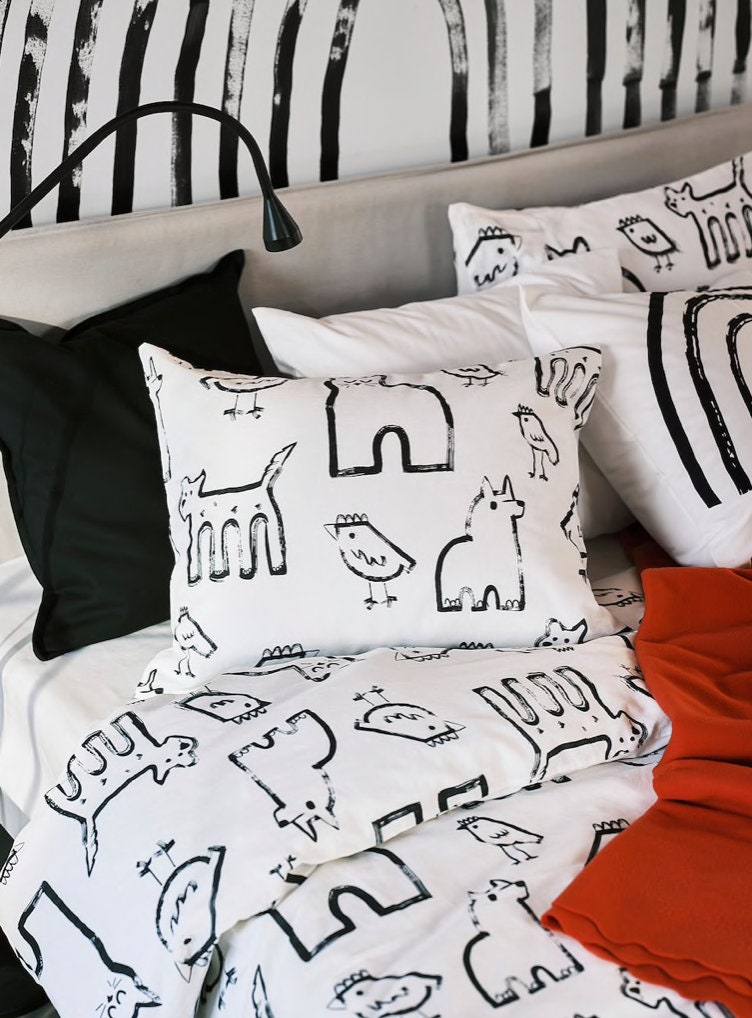 Nicht gefallen häufig aktivieren ikea bettwäsche katze Das Bett machen