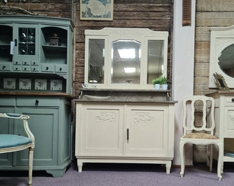 Antikes Shabby Chic Kommode, Beige. SIEHE BESCHREIBUNG