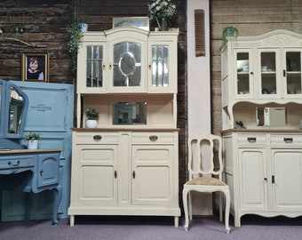 Antikes Shabby Chic Buffetschrank, Beige. SIEHE BESCHREIBUNG!