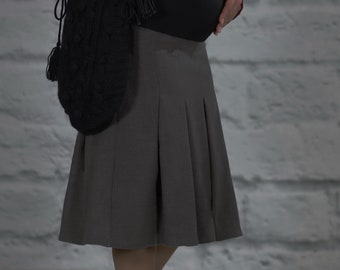Maternity skirt sg grey maternity wear
