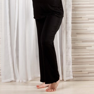 Maternity leisure trousers size. 36 sports trousers pajama trousers black image 1