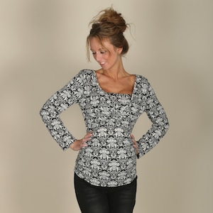 Still/circumstance shirt SWL black-white circumstance fashion