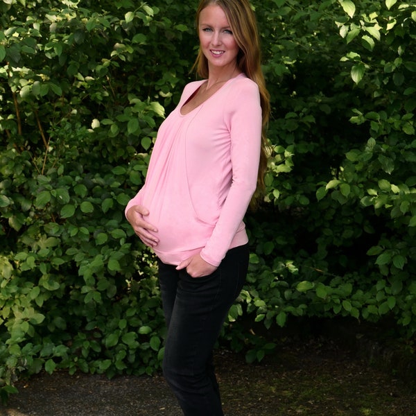 Stillshirt maternity shirt pn rosé