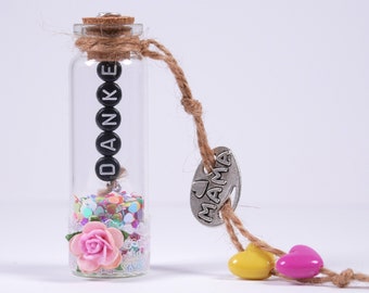 Message in a bottle mom, Mother's Day, gift mom, Valentine's Day mom, saying, heart, birthday gift, Christmas gift mom, Easter gift