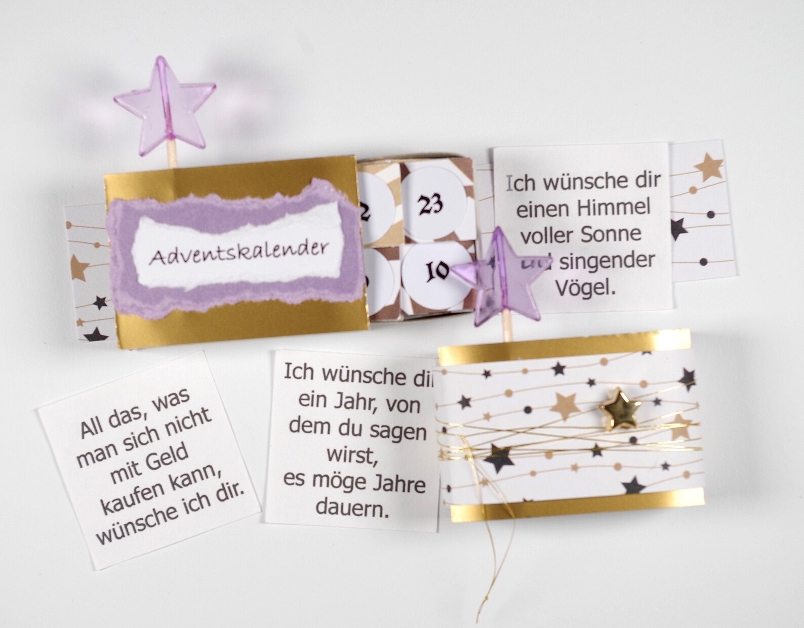 Adventskalender gefülltAdventskalender für MamaPapa Etsy