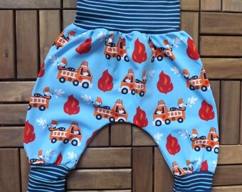 Pumphose Babyhose/"Auto blau/" Jersey Gr.50//56* 62//68*74//80* 86//92*98//104 Neu