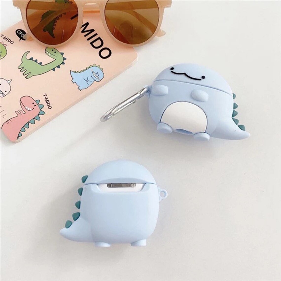 Dinosaur airpod case for generation 1&2 and pro character Etsy