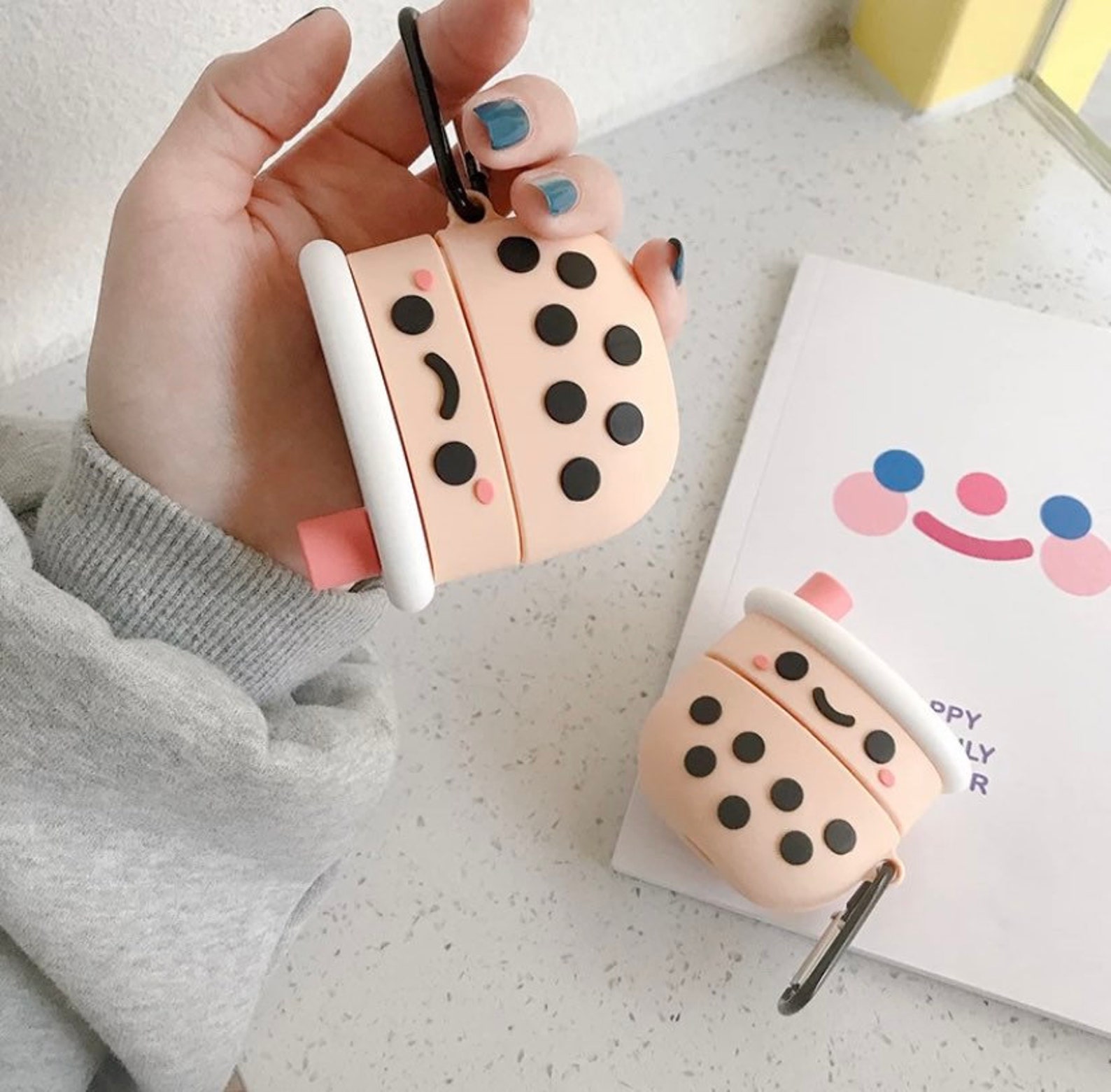 BUBBLE TEA / BOBA Airpod case for generation 1&2 and pro cute Etsy