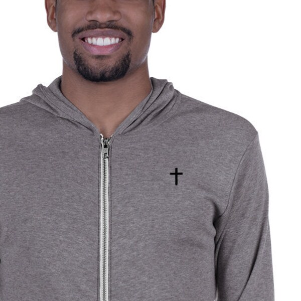 Christian Zip Hoodie Etsy