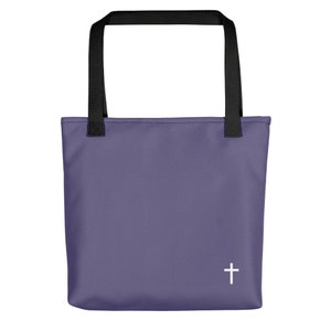 Christian Cross Logo Tote Bag