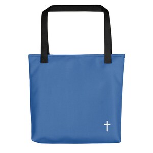 Christian Cross Logo Tote Bag