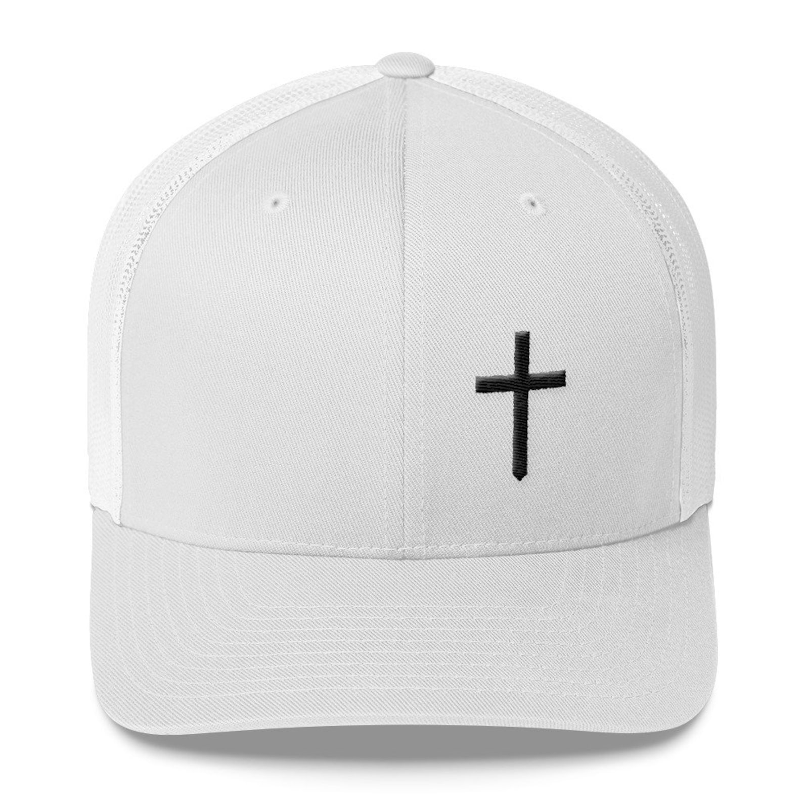 Christian Cross Logo Retro Trucker Hat | Etsy