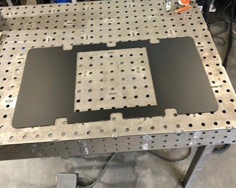 Sprinter Van Roof A/C Delete Plate w/RV Vent Fan Hole or Without Hole