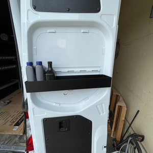 Sprinter Van - Oil Holder Rear Door - Oil Quart Storage - Sprinter