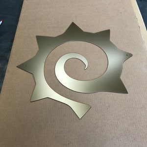 Spiral Metal Sun Wall Art - Rusted Sun - Rustic Sun - Yard Art - Sun ...