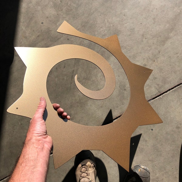 Outdoor Rusted Metal Wall Art Etsy