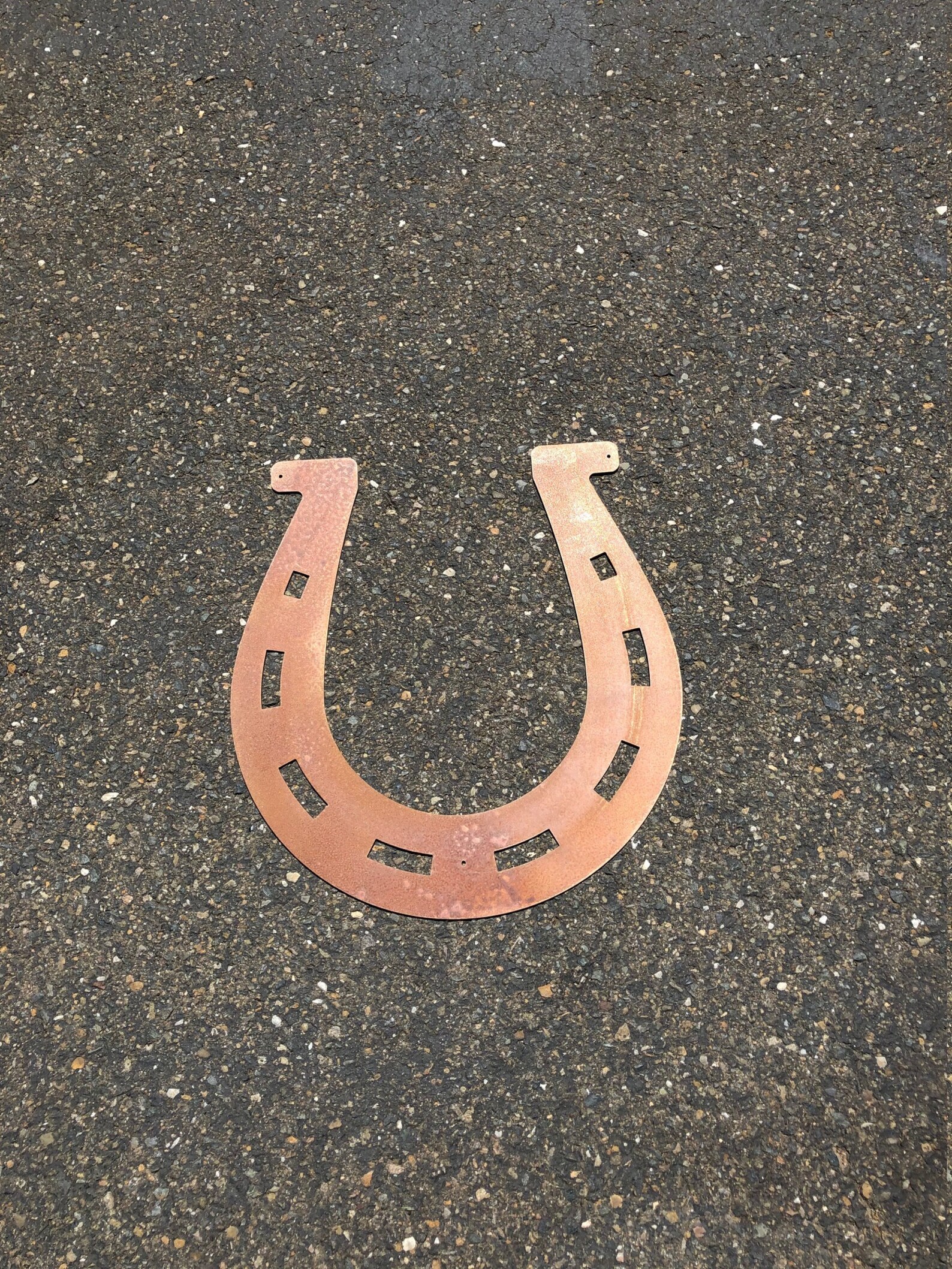 Horseshoe Sign Farm Sign Gate Sign Rusted Horseshoe Etsy