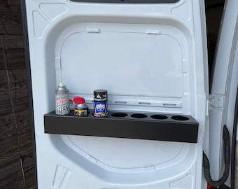 Sprinter Van - Chemical Holder Rear Door - Aerosol Can Storage - Sprinter accessories
