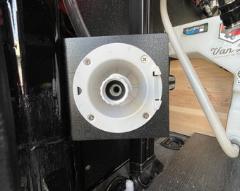 Sprinter Van Shore Power Bracket - Water Line Housing - Inlet/Outlet