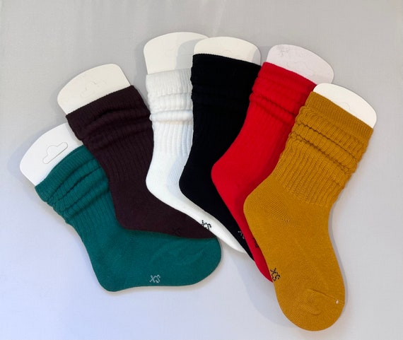 0-12 Years Old Slouch socks, Scrunchie socks Tube Socks, Baby socks, Toddler socks, Preschooler socks Ankle Socks (1011)