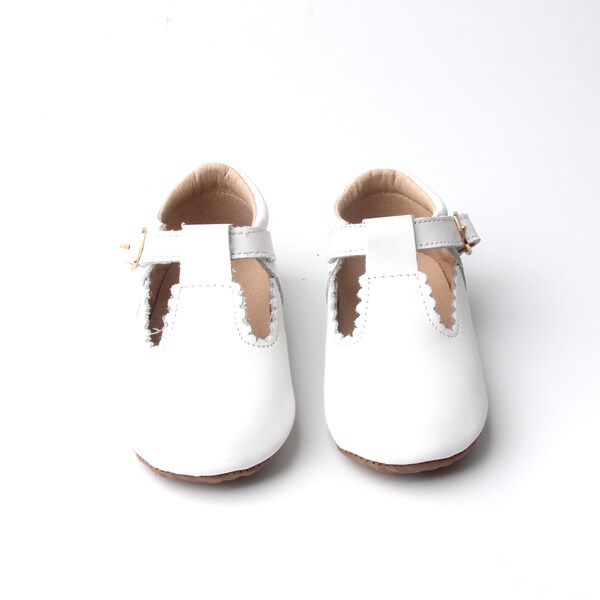White Crib Shoes Etsy