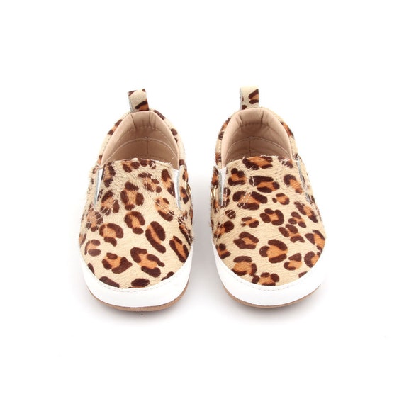 baby leopard moccasins