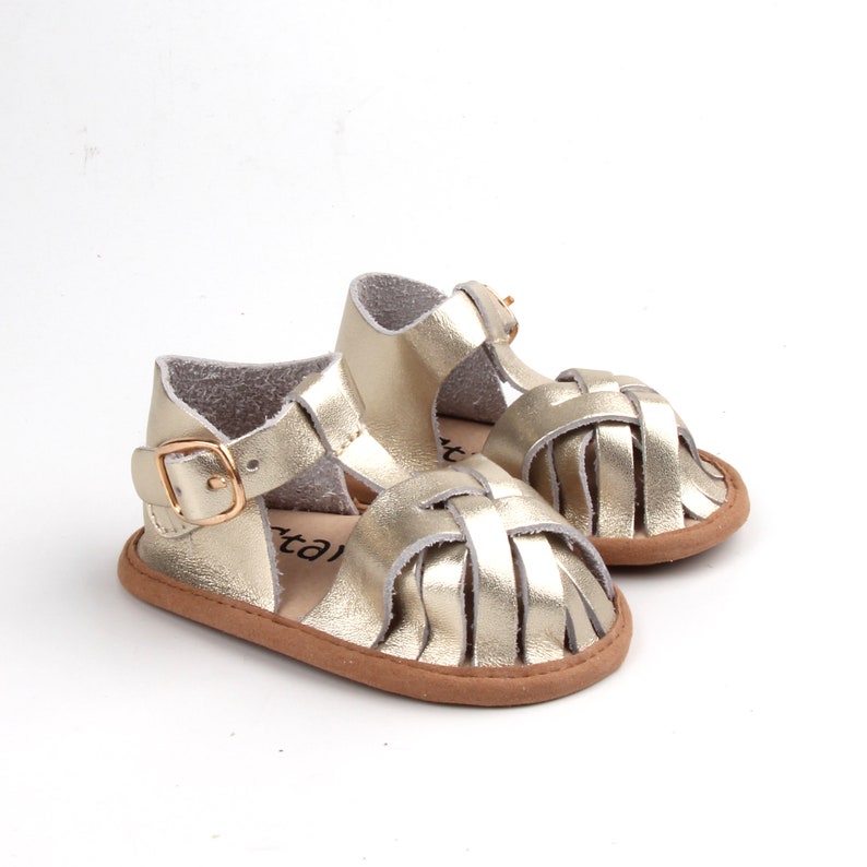 Baby Sandals Toddler Sandals Closed Toe Leather Sandals - Etsy