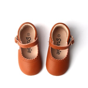 Soft-Sole/Hard-Sole Baby Mary Jane, Brown Baby Shoes, Baby Mary Jane Shoes, Toddler Shoes, Toddler Mary Janes, Baby Girl Shoes, Crib Shoes
